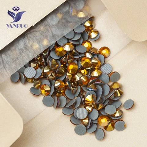 Хрустальные стразы YANRUO SS16 SS20 Топаз AB