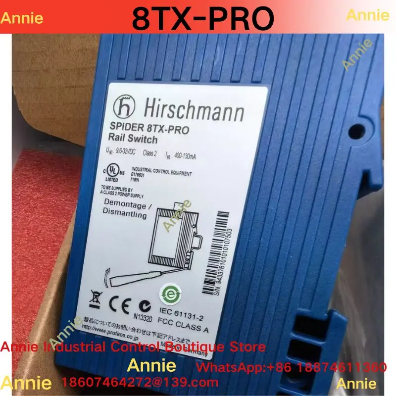 Фото совершенно новый промышленный коммутатор 8TX-PRO №3