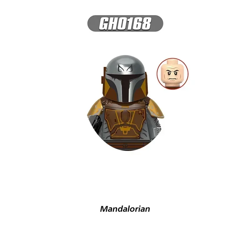 G0122 Star Wars Clone Troopers Imperial Stormtrooper Mini Robot Figure Toy mandalorian Hot Toys mini building block mould king