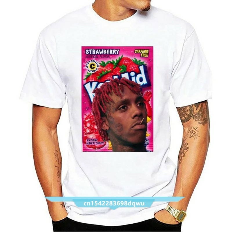 

Dexter T Shirt KoolAid Famous Dex Flavored T-Shirt 100 Cotton Man Tee Shirt Awesome Short Sleeve Big Beach Printed Tshirt