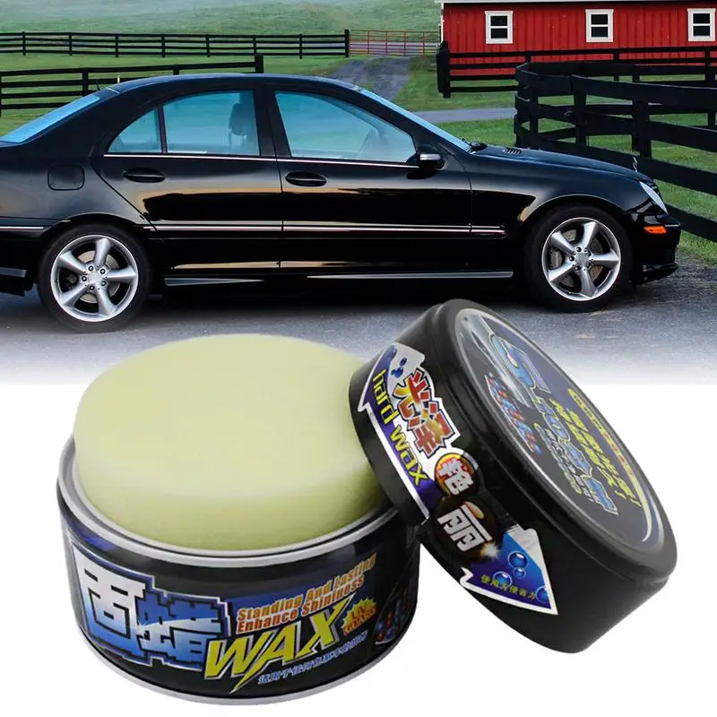 

Car Polishing Wax Paint Waterproof Care Scratch Repair Car Styling Crystal Hard Car Wax Polish Scratch Remover Cleaner Wax