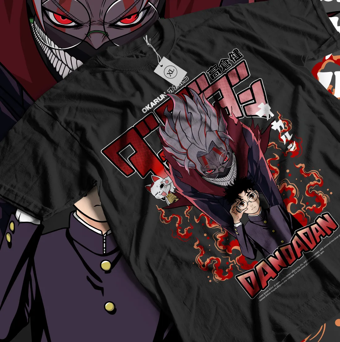 Футболка Dandadan Okarun Momo Ayase в подарок японская аниме рубашка все размеры