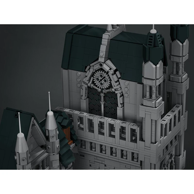Фото Изысканный новый строительный блок MOC, улицы Yharnam, технические модули, кирпичи, модель, подарок, Рождественская игрушка, набор для сборки «сделай сам» №5