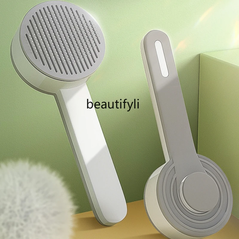 

yj Pet Comb Cat Combing Special Long Hair Cat Dog Hair Removal Brush Cat Hair Cleaner