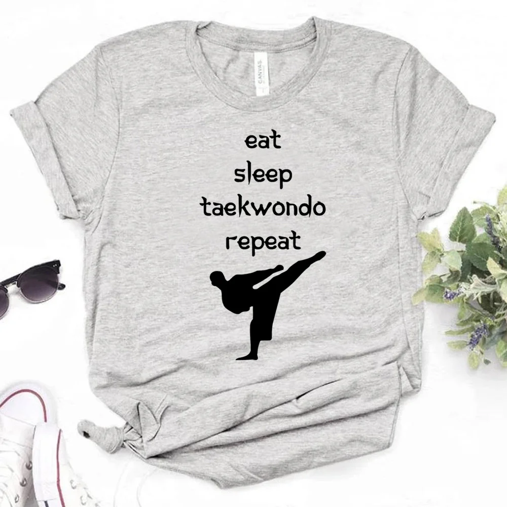 

Taekwondo t shirt women summer Japanese manga tshirt female comic streetwear harajuku clothes