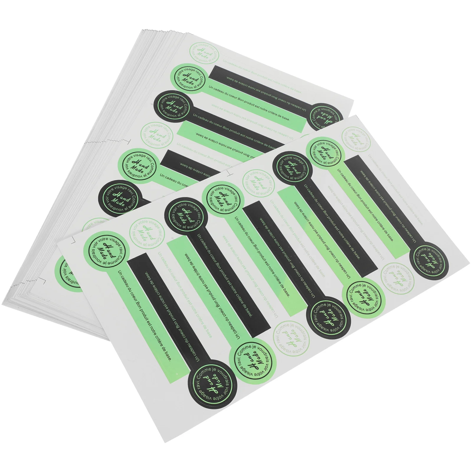 

30 Sheets Biscuit Bag Sealing Decal Strip Label Stickers DIY Baking Stickers