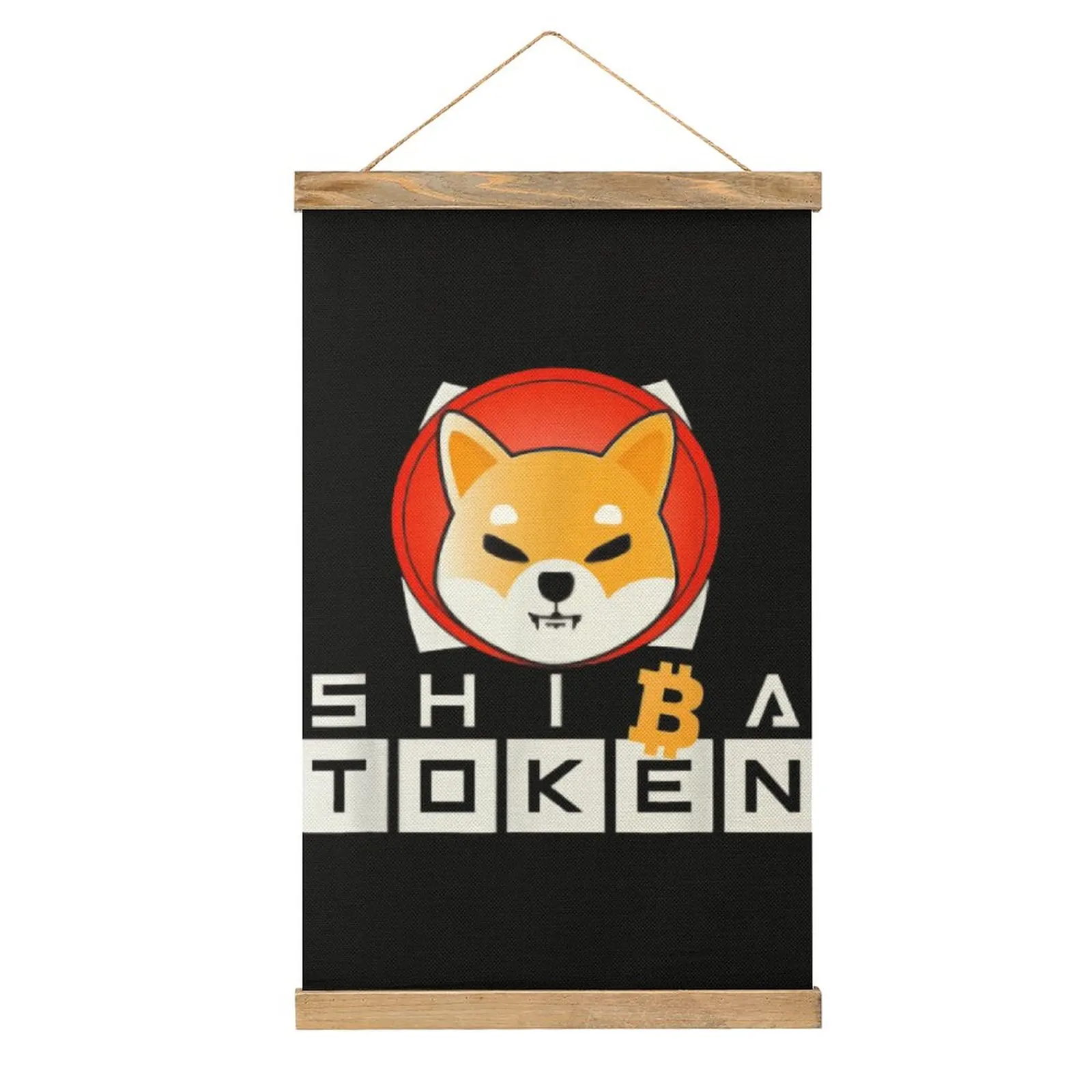 

Novelty Shiba Inu To The Moon Token Shib Coin Crypto Hodler Shiba Inu Token Crypto Coin Cryptocurrency Canvas Hanging Picture Wa