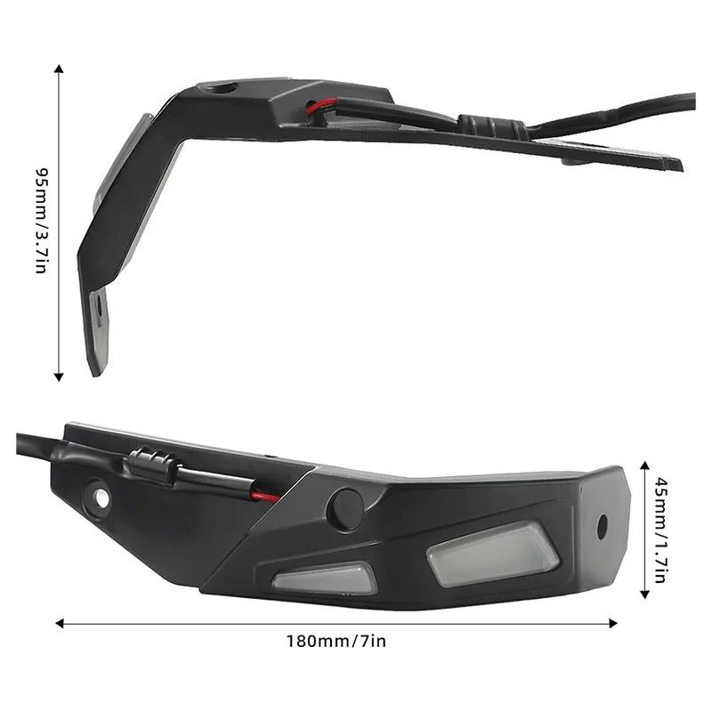 1 пара защитных накладок на телефон с фонариками для Can Am Ryker 600 900 спортивная и