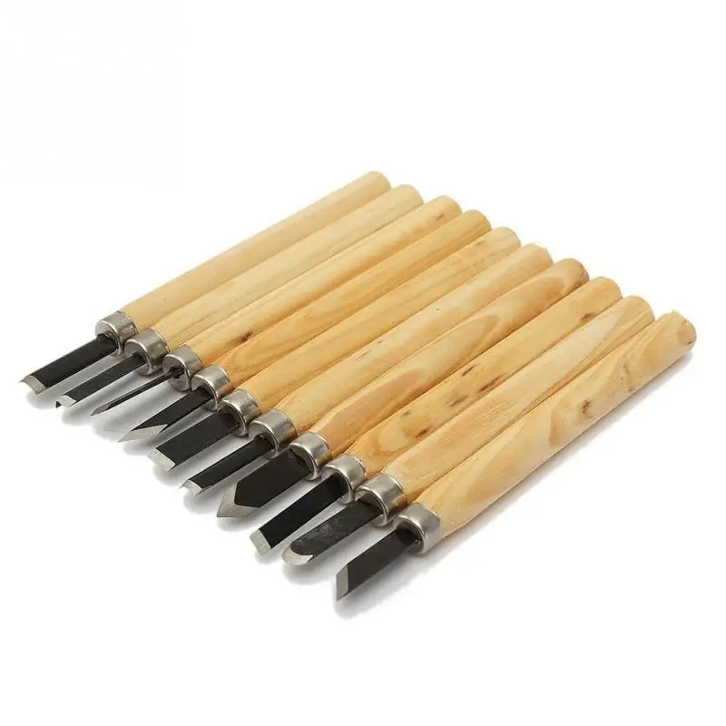 

10 Parça Wood Sculpture Lathe Chisel Set For Beginners Professional Carving Set Ergonomic Design Practical Products