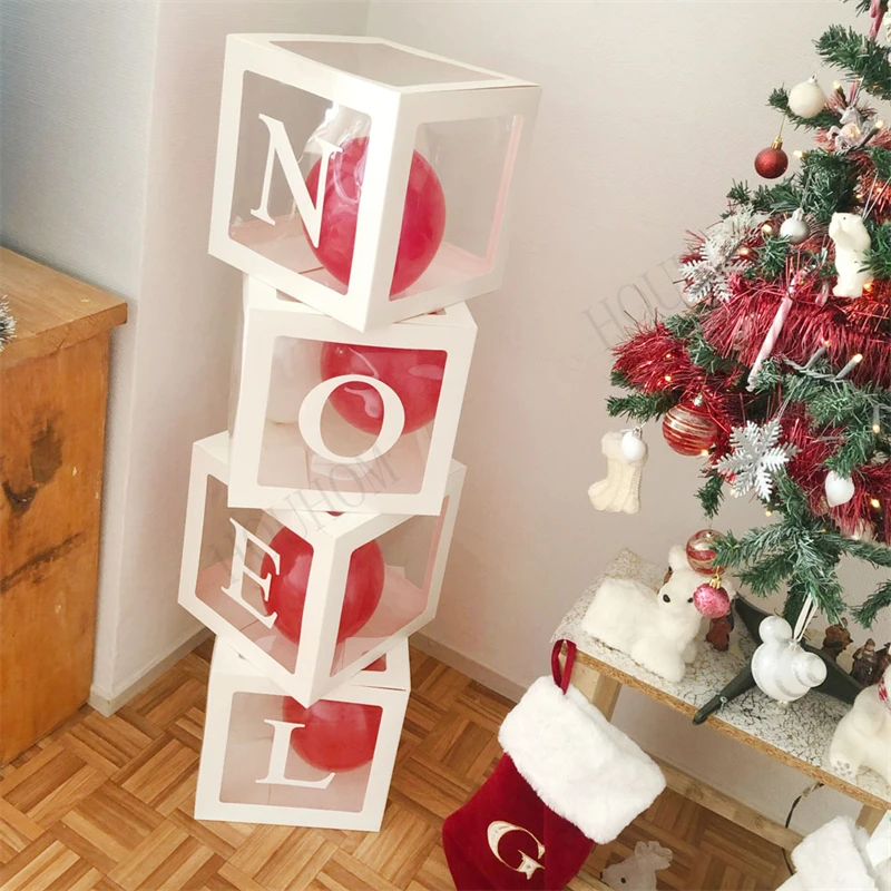 

Transparent Letter Balloon Box Kids Boy Girl Baby Shower 1st Birthday Party Decoration Wedding Birthday Box Baloon Babyshower