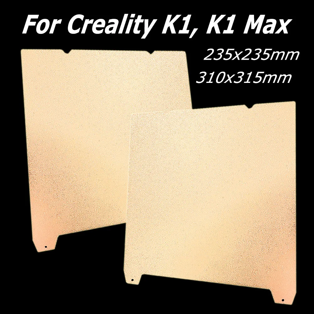 Лист PEI для Creality K1 Max Печатающая пластина 235x235 310x315 мм Двусторонний