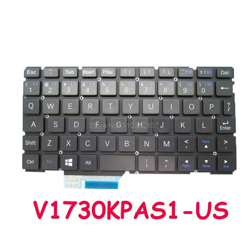 Клавиатура для ноутбука Mini UMPC GPD V1730KPAS1 V1730KPAS1-US-00R000 US английский без рамки |