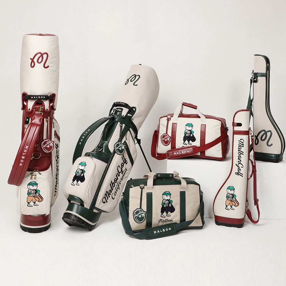 2023 New Golf Clothing Bag canvas Cloth Portable Men's and Women's Outdoor Sports Large Capacity Clothing Bag Boston Bag