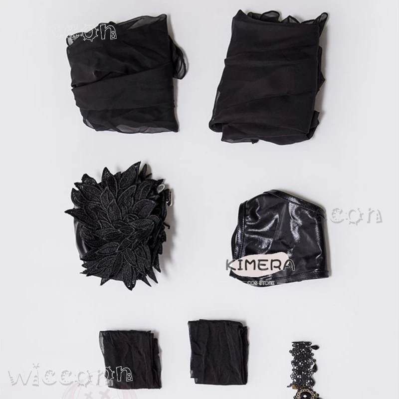 Фото Disfraz ADark Fallen Angel Gothic Dark Косплей Костюм Хэллоуин Аниме Наряд Полный комплект Хэллоуин fantasia disfraces Adulto №2