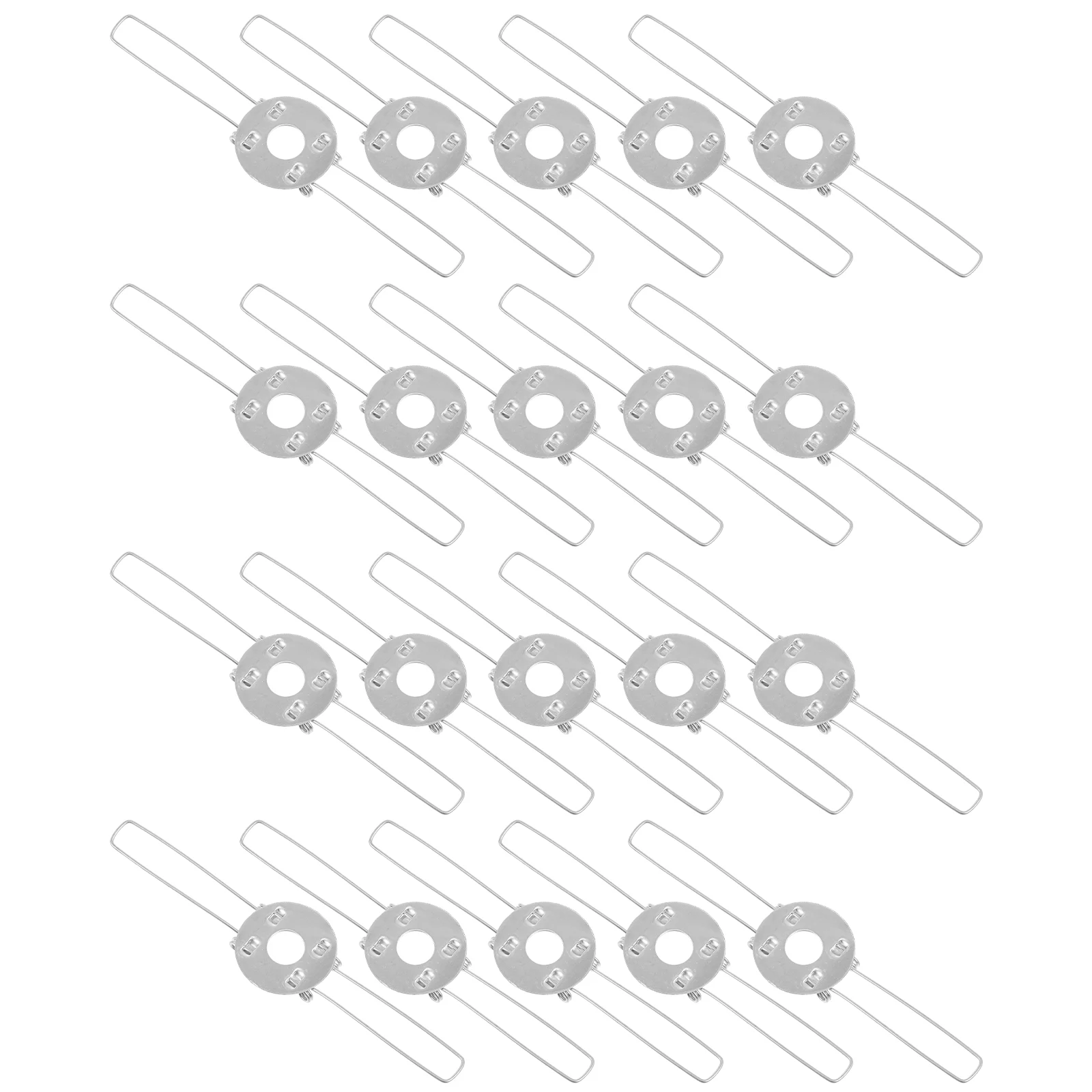 

20Pcs Lampshade Spring Clips DIY Light Installation Parts Lamp Screen Fixing Clips