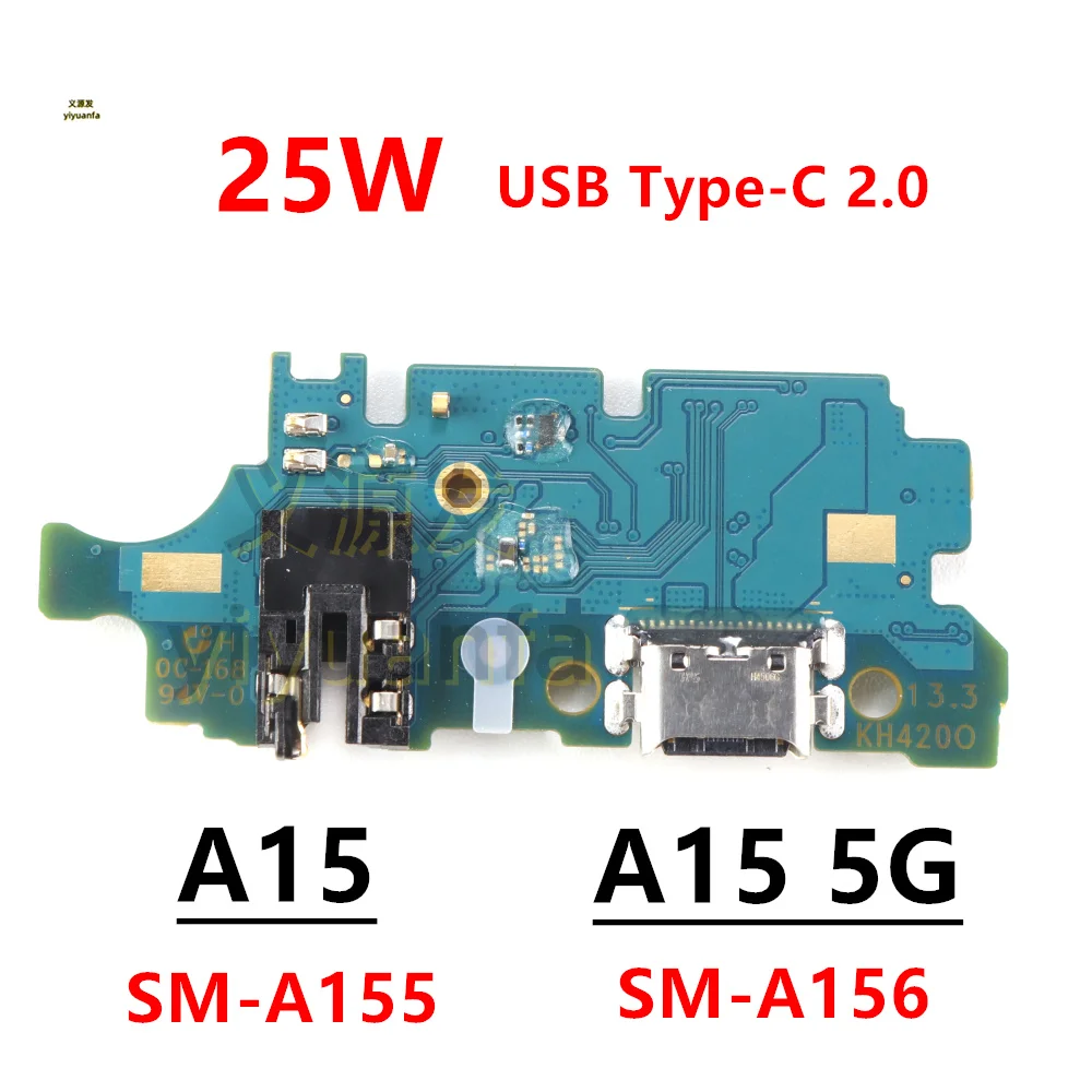 USB зарядное устройство док-разъем порт зарядки для Samsung Galaxy A15 5G SM-A155F A155 A156B гибкий