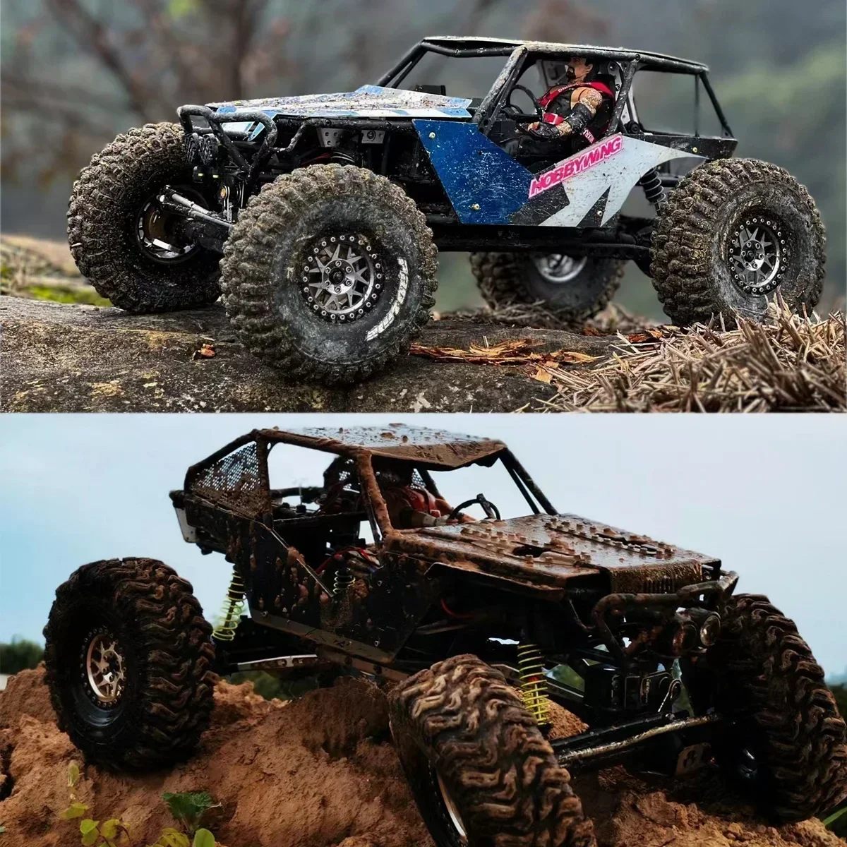 Алюминиевый набор алмазных осей для 1/10 RC Crawler Axial Wraith 90018 RR10 Bomber SMT10 Capra 1.9UTB Roll Cage Rock