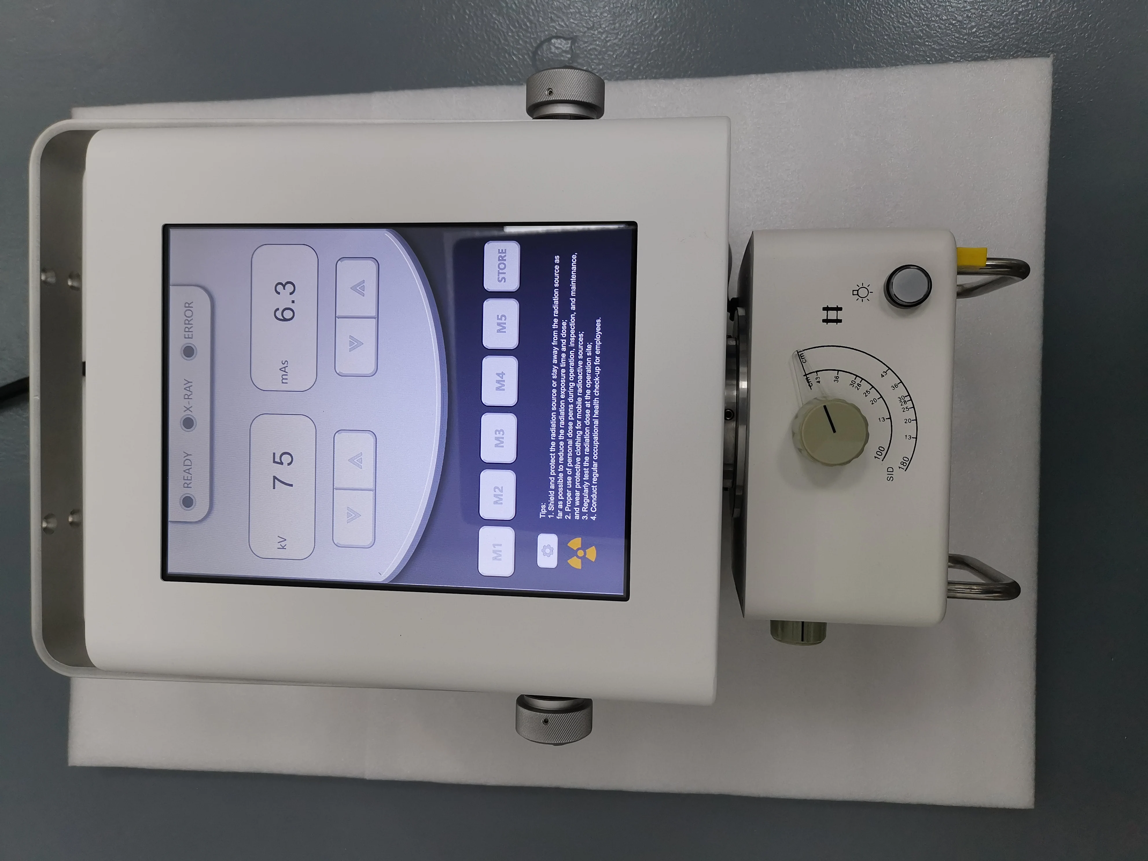 DR-радиографическая система медицинская высокочастотная 5 кВт цифровая