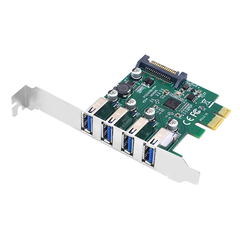 

Плата расширения PCIE 1X К USB, PCI-E 1X 4X 16X, 1 шт.