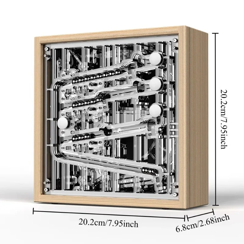

Настольные часы oeny с металлическим шаром