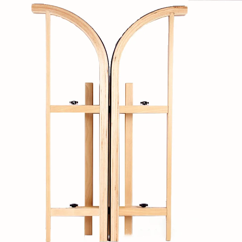 Складные деревянные сани для детей и взрослых зимние лыжные виды спорта складные