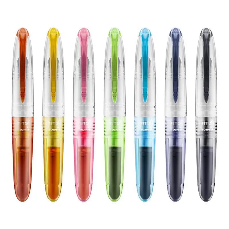 

Japan Pilot Baile Vital Small Pen Box SPN-20F Multi Color Transparent Pen Holder Children's Portable Mini