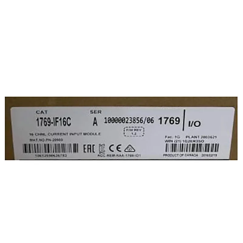 

Tier: High Potential Seller {new original} 1769-IF16C 1769-IG16 1769-IF8 1769-OB16 1769-OA16 1769A Official Warranty 2 Years