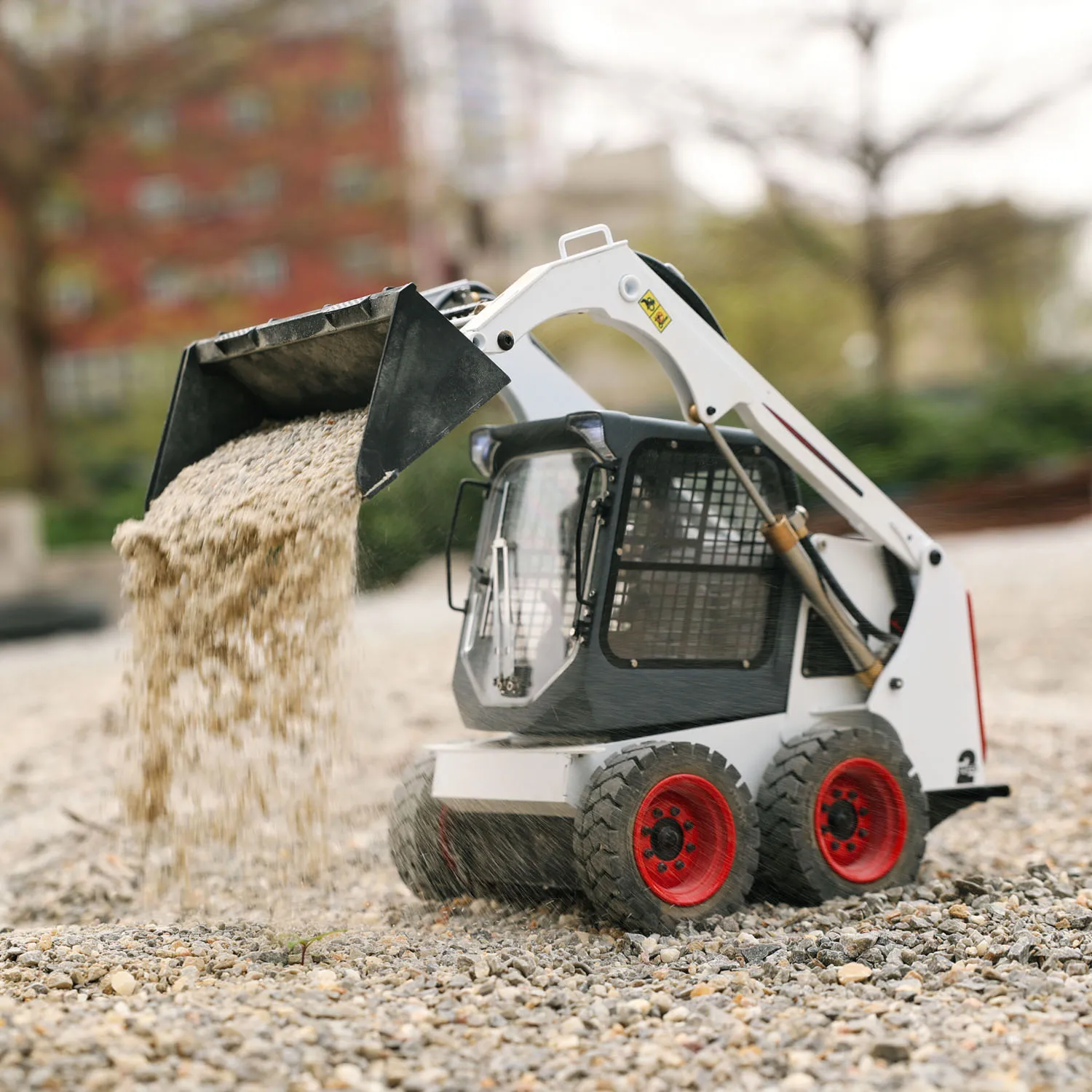 1/14 RC гидравлический погрузчик с бортовым поворотом SM450 I6S дистанционным