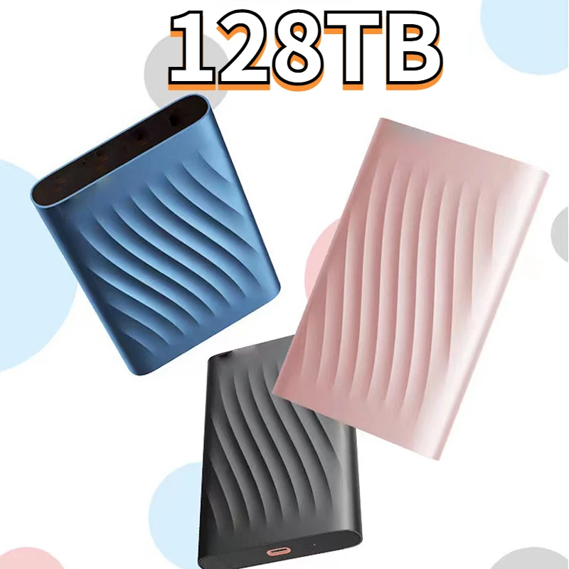 

Portable 1TB SSD External HHD USB Type C USB3.1 500GB 2TB 4TB 8TB Storage Devices Solid State Drive Mobile Hard Disks For Laptop