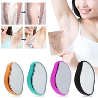 physical hair removal crystal hair remover eraser safety epilator reusable easy clean body beauty glass bleame hair removal tool