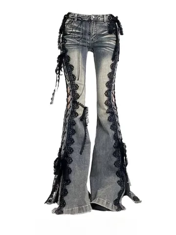 Женские джинсы-клеш Hayissa