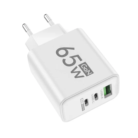 Быстрое Зарядное Устройство GaN USB PD Мощностью 65 Вт Для iPhone 14/15 Pro Xiaomi Samsung Oneplus — Блок Питания Для Мобильн...