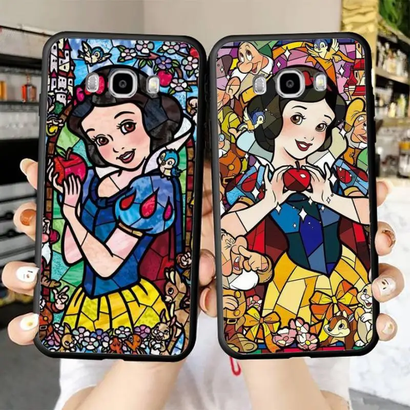 

Disney Snow White Phone Case For Samsung Galaxy J4 plus J6 J5 J72016 J7prime cover for J7Core J6plus
