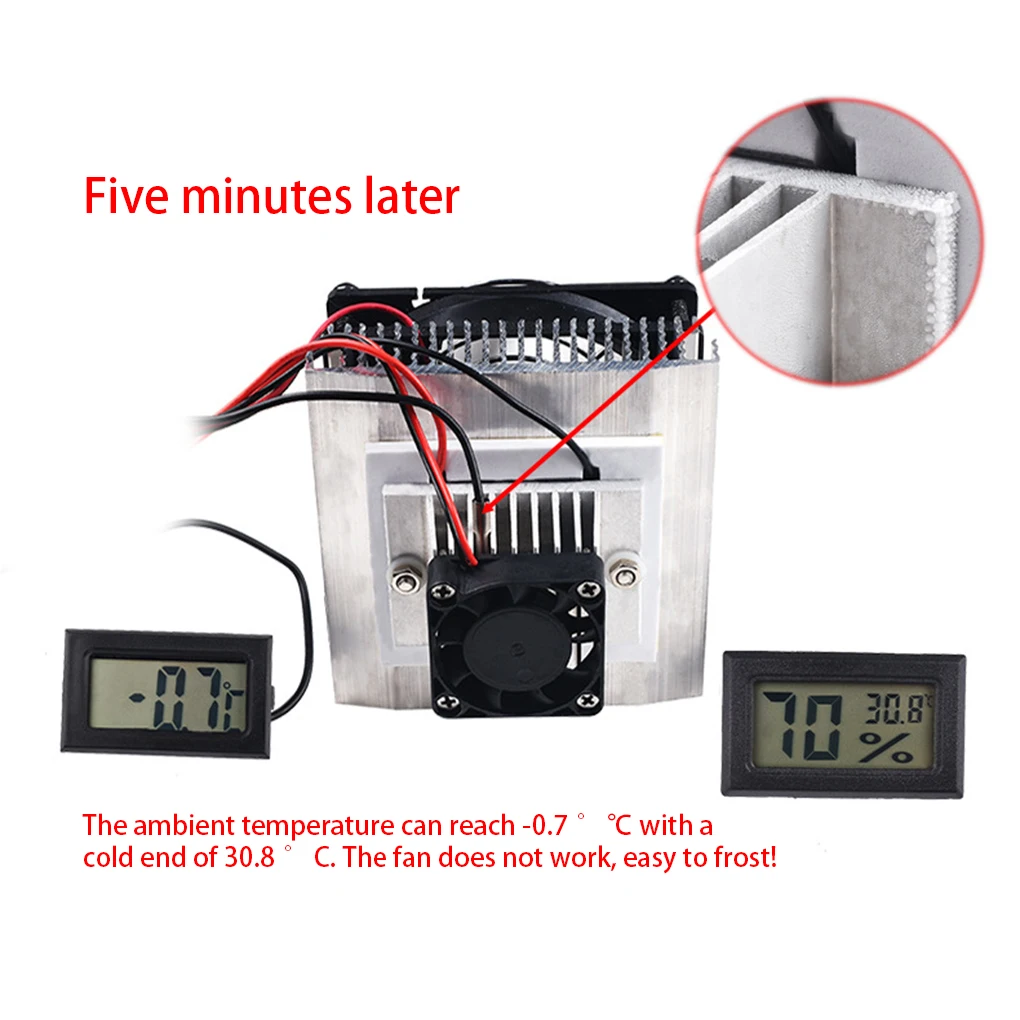 

Electronic DIY Semiconductor Refrigeration Systems Metal Cooler Module Cooling Conditioning Industry Factory Type 2