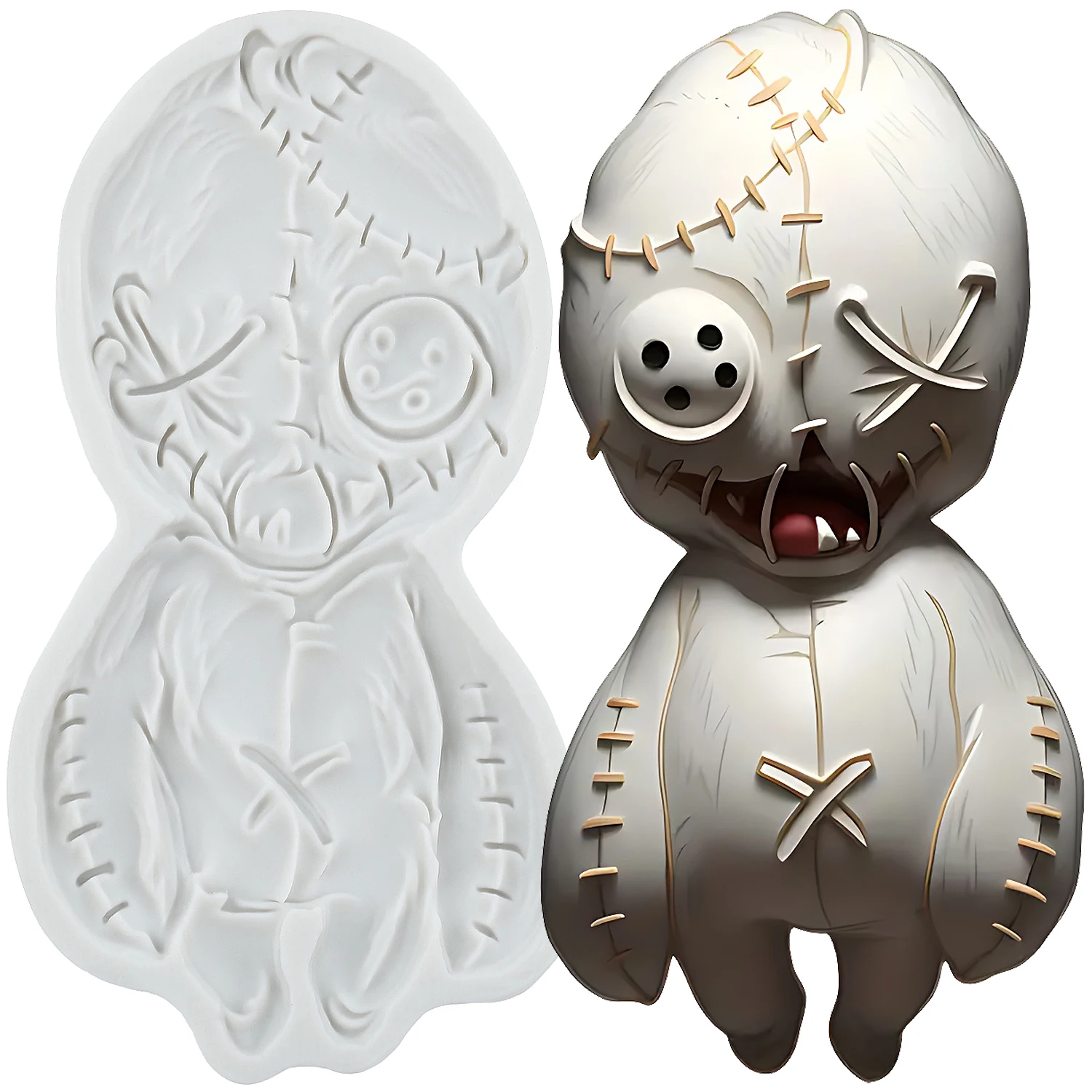 

Формы для торта Mujiang Страшная тряпичная кукла