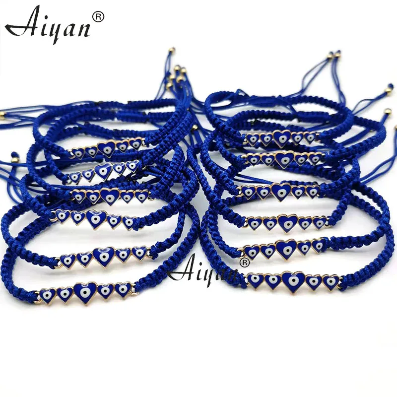 Браслет с подвеской сглаза для мужчин и женщин Шарм-браслет соединителем в форме