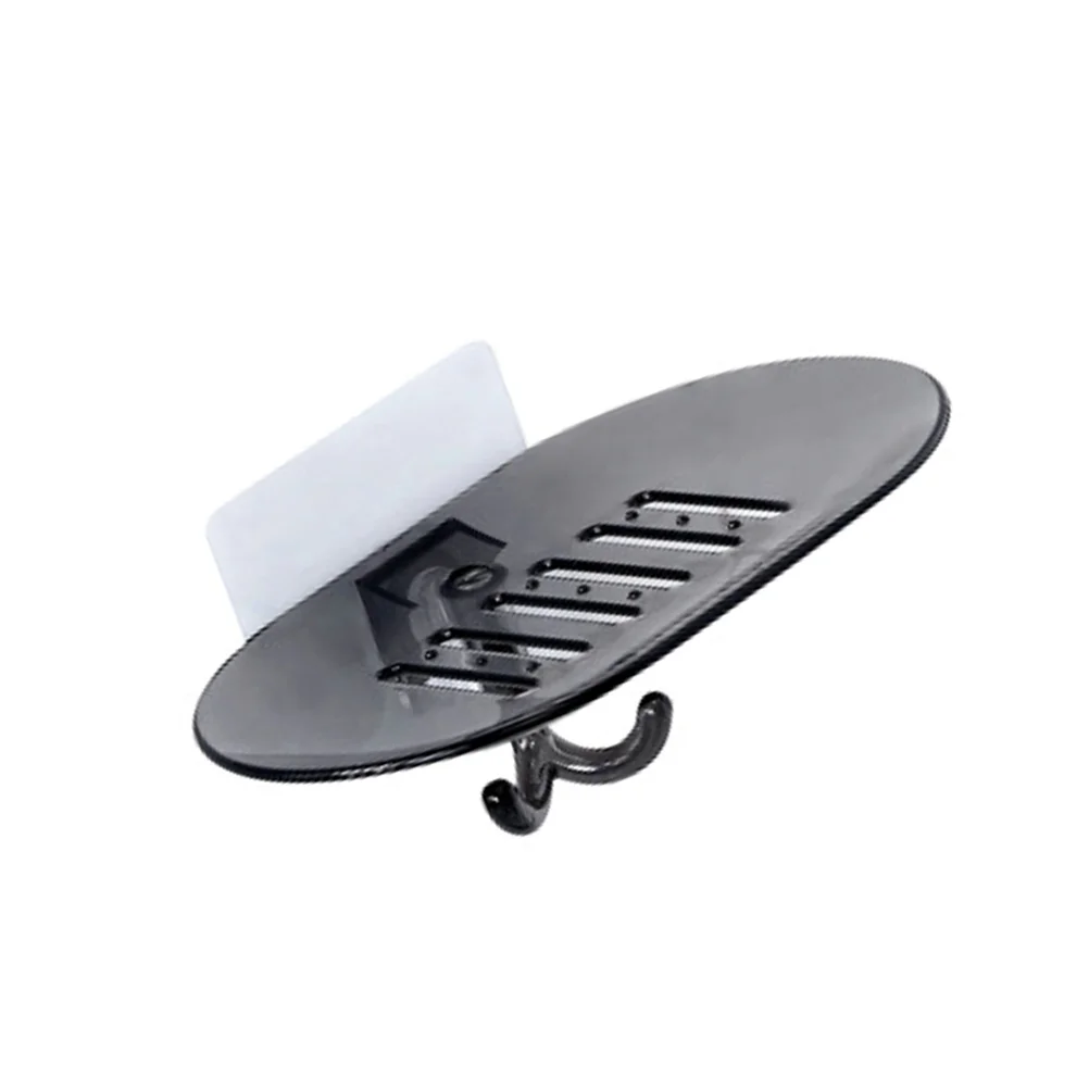 

Dish Holder Adhesive Dish Saver Tray Kitchen Sponge Holder for Bathroom Tub Sink