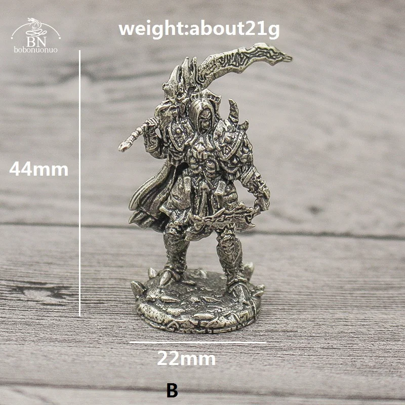 1 шт. военные шахматные настольные украшения медные немертвецы скелет солдаты