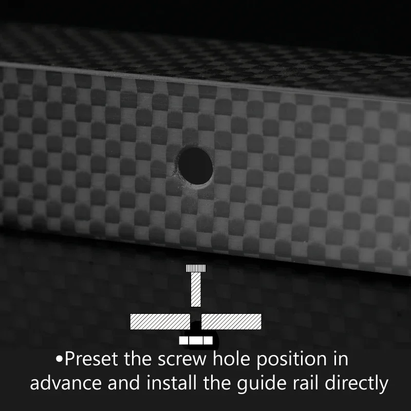 Mellow 1 шт. высокоскоростная квадратная трубка с ЧПУ Vz235 CF-Tube для сверления