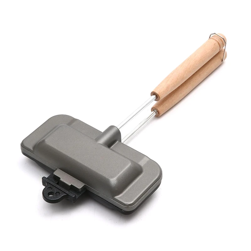 

Hot Sandwich Maker, Hot Dog Toaster, Double-Sided Sandwich Baking Pan, Double Sided Frying Pan, For Grilled Cheese Maker