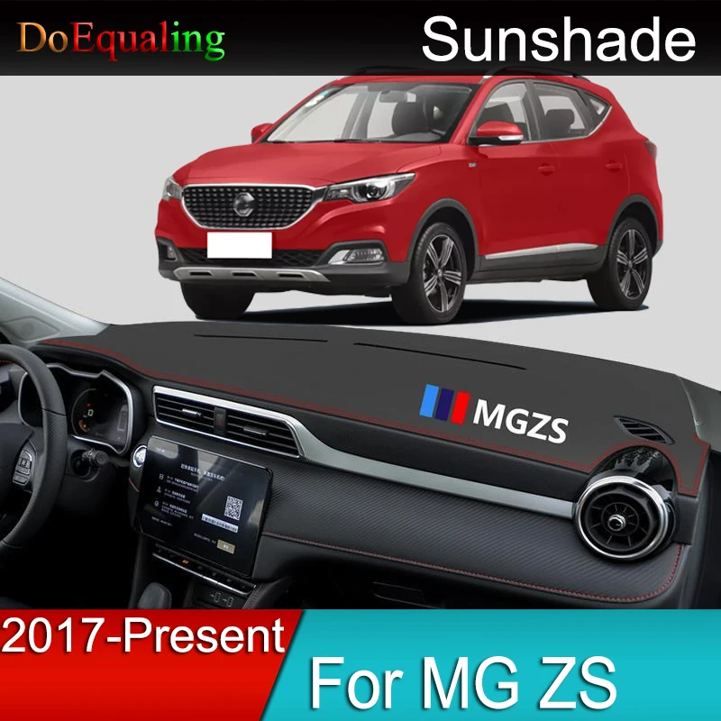 

For MG ZX EZS ZST AStor 2022 2021 2020 2019 2018 Car Front Dashboard Sunshade Carpet Center Console Anti-Glare Pad Microfiber