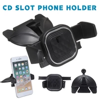 mayitr portable car cd slot phone mount holder stand gps cd slot mobile phone stand holder for iphone x xr xs max 7 8 6 6s plus