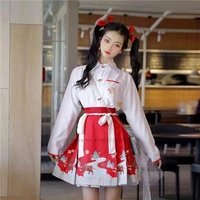 2022 traditional chinese dress women hanfu fairy clothes vintage jk suit festival clothes princess national stage dance outfit