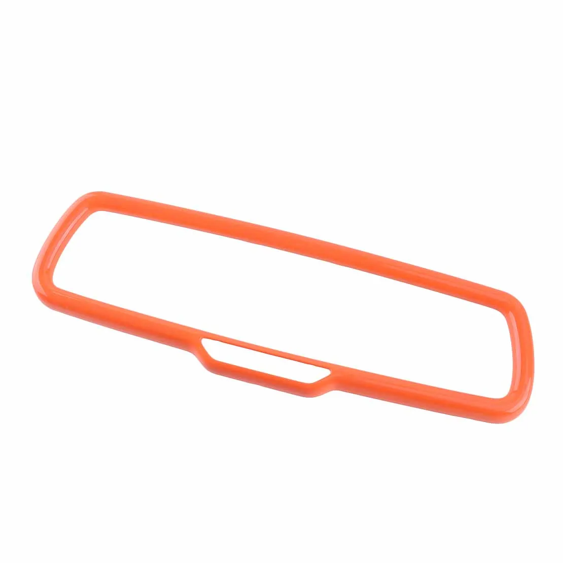 

Оранжевая Рамка для зеркала заднего вида в салоне автомобиля, обшивка ABS, подходит для Dodge Challenger 2015 2016 2017 2018 2019 2020