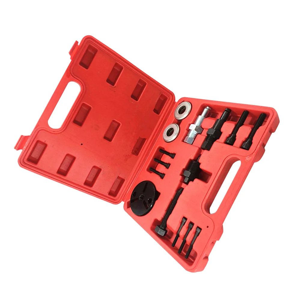 

15 Pc Car Tools Clutch Hole Correction Air Conditioner M Alignment Adjustment Red Corrector