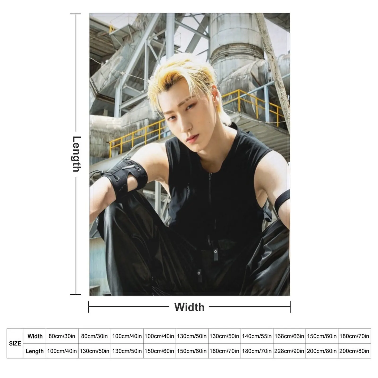 ATEEZ SAN THE WORLD EP.1 : Одеяло MOVEMENT GUERRILLA Элитный бренд Идеи подарков на День святого