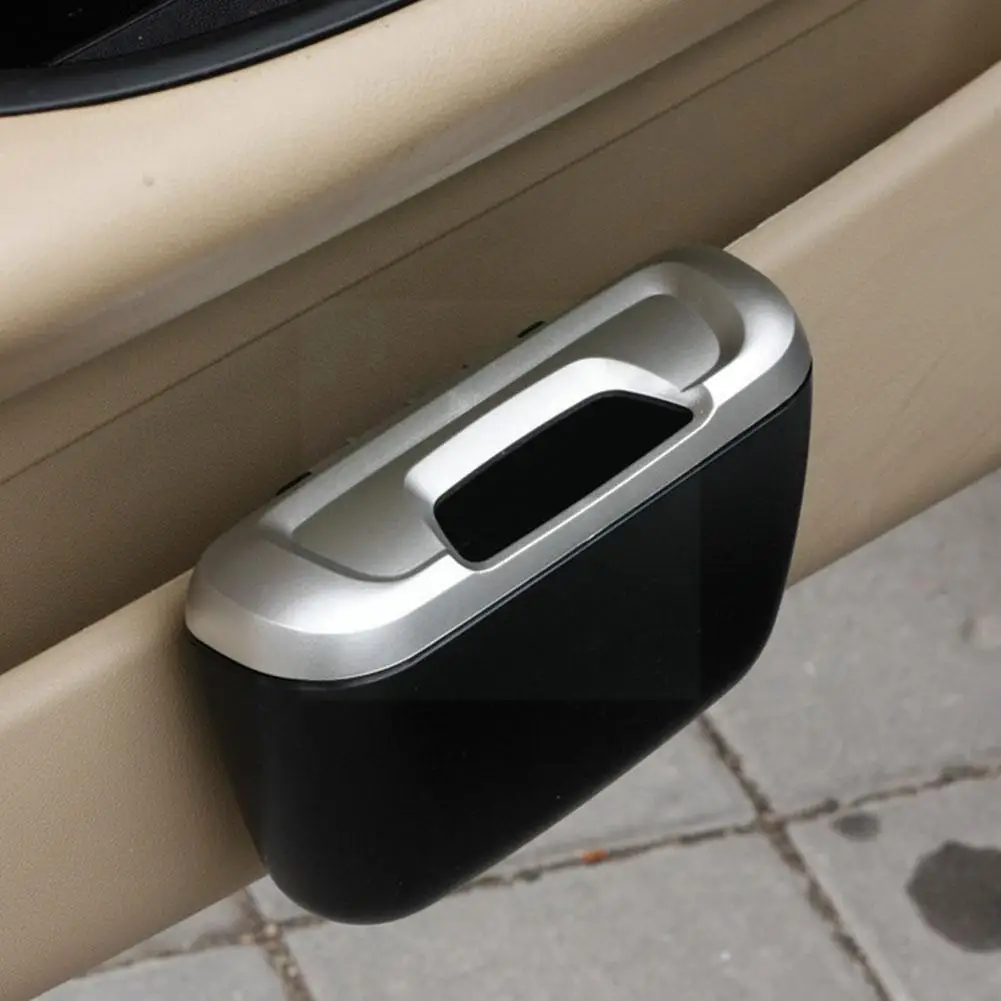 

Car Trash Can Hanging Convenient Easy Use Keep The Simple Interior Auto Accessories Clean Car Stylish Environmental Store D5b3