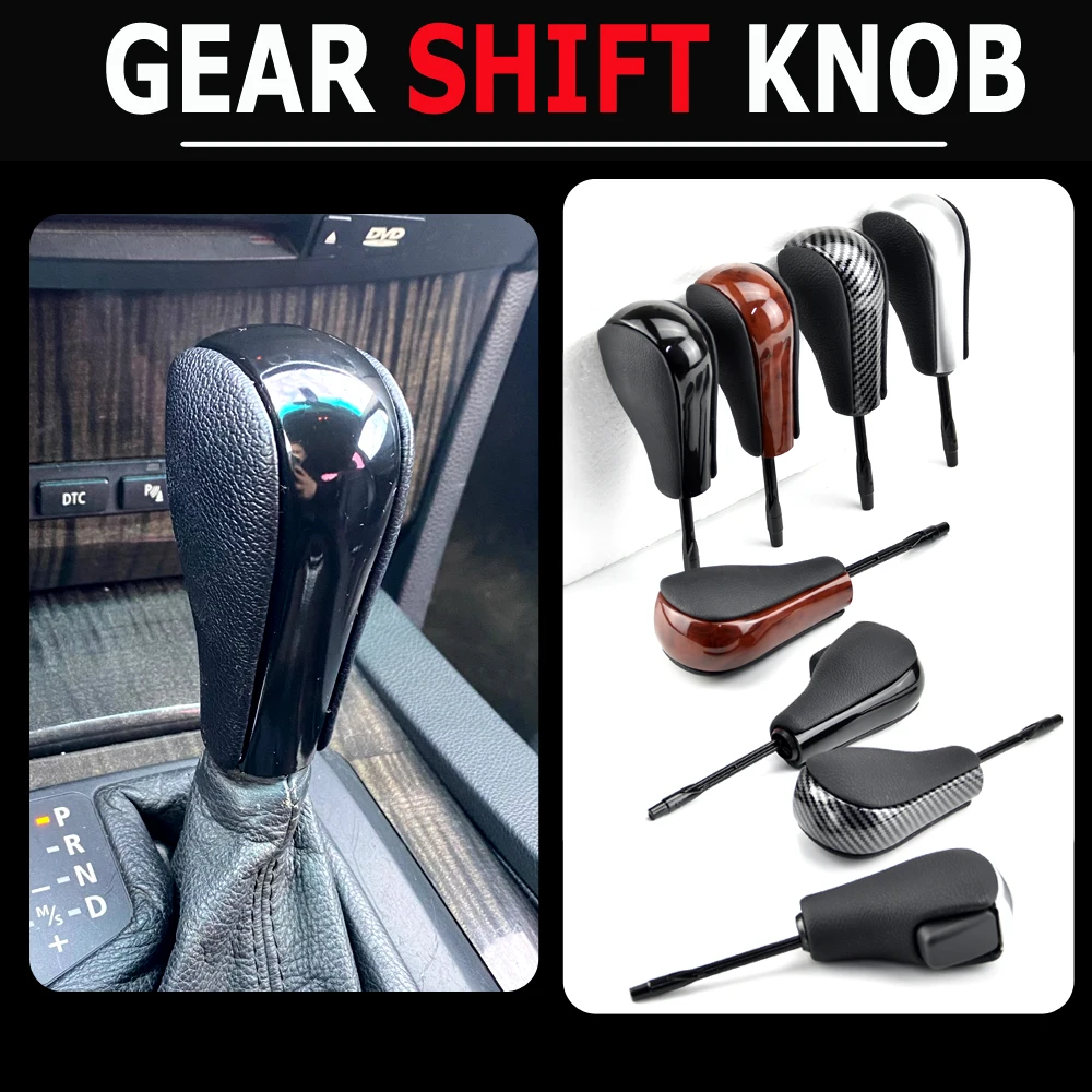 

Automatic AT Short Long Gear Stick Car Shift Gear Knob For BMW E81 E82 E87 E90 E91 E92 E93 E36 E38 E39 E46 Z4 Z3 E53 E60 X5 X3