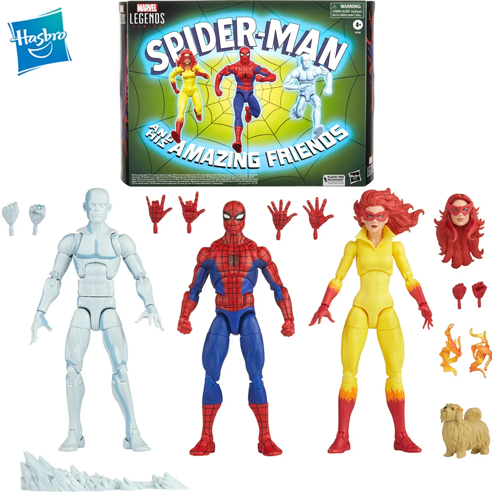 

[В наличии] Hasbro серия Marvel Legends X-Men Spider-Man and His Amazing Friends 6-дюймовая экшн-фигурка Коллекционная модель F6385