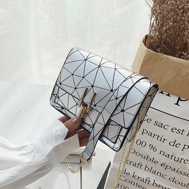 Stylish Bag 2023New Women's Bag Fashionable Korean Style Chain Mini One-Shoulder Small Bag Girly and Fashion Oblique Women's Bag